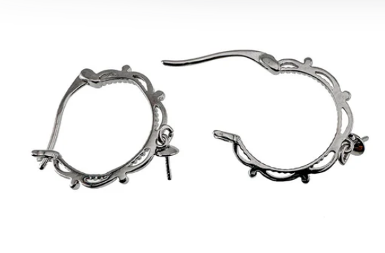 Sterling Silver Hoops
