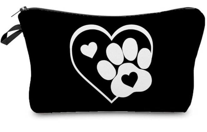 Paw Print Make-up Bag