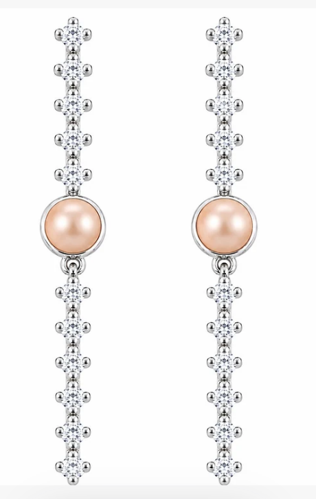 Silver Twinkle Rhinestone Earrings