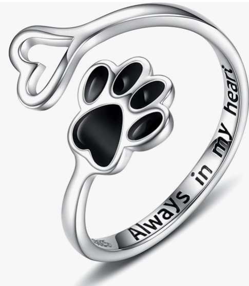 Paw Print 925 Ring