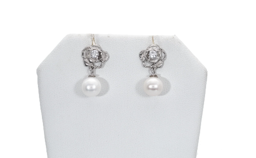 Rose Dangle Earrings