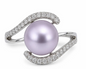 Rhinestone Edison Twist Ring