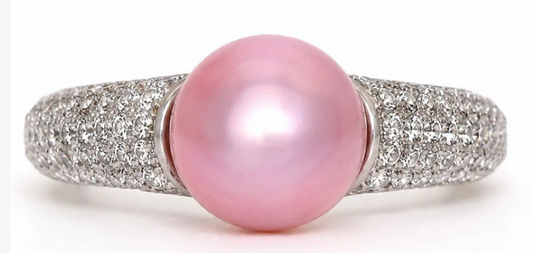 Silver Rhinestone Ring