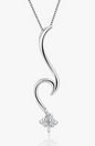 Twisted Wave Necklace