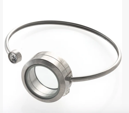 Bracelet Locket for Round Pearls
