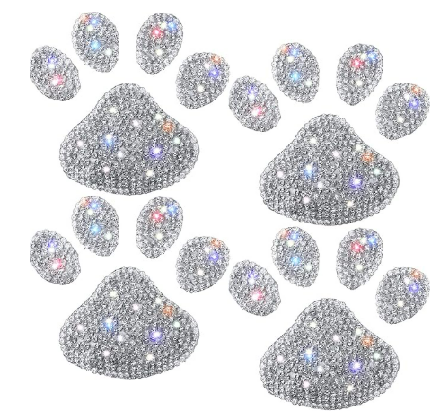 Paw Print Car Bling
