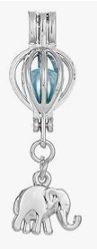 Elephant Charm Cage