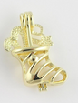 Gold Christmas Stocking