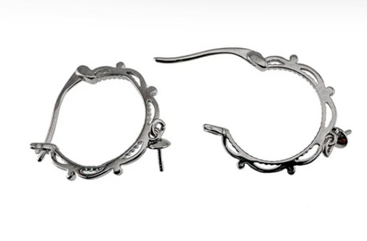 Sterling Silver Hoops