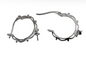 Sterling Silver Hoops