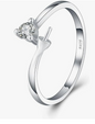 Simple CZ ring