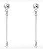 Sterling Silver Bar Earrings