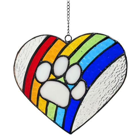 Paw Print Suncatcher