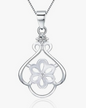 Waterdrop leaf necklace